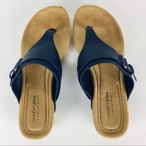 Comfort plus Size 8 Navy Blue Sandal Predictions